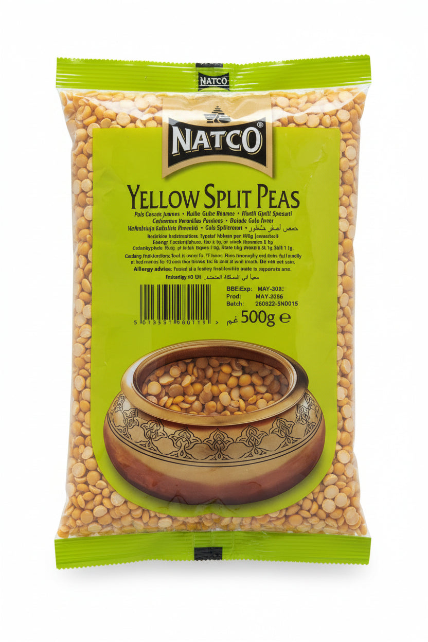 Natco Yellow Split Peas 500g