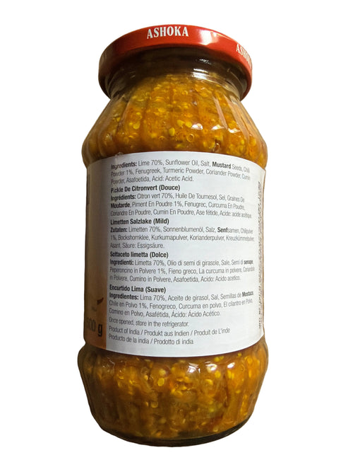 Ashoka Lime Pickle Mild 500g