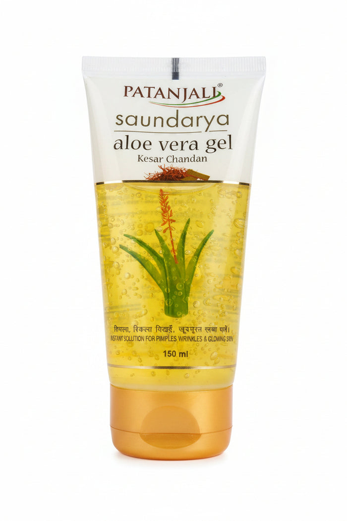 Patanjali Aloe Vera Gel Kesar Chandan 150ml
