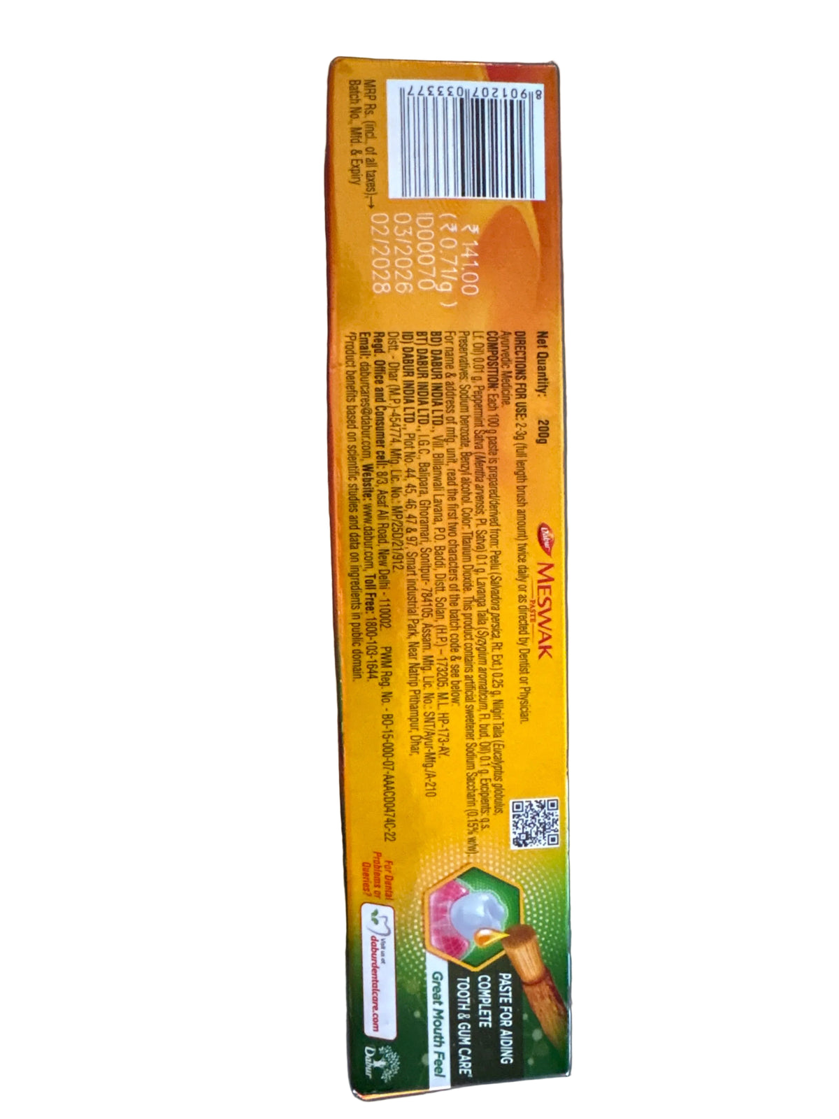 Dabur Meswak Tooth Paste 200g