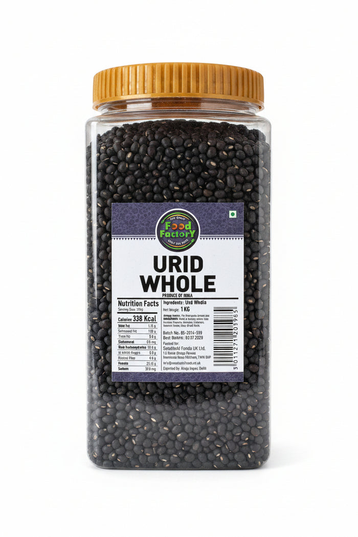Food Factory Urid Whole Desi 1kg