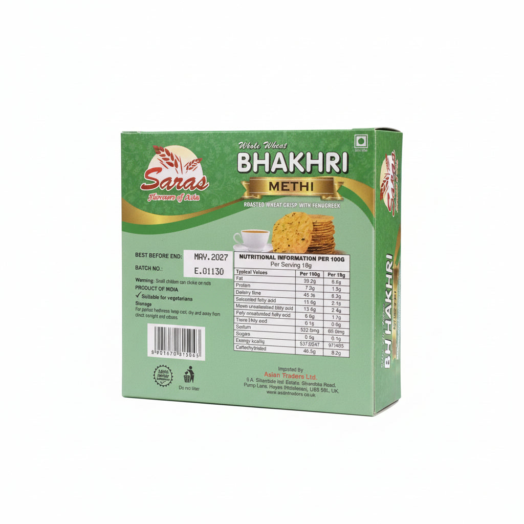 Saras Bhakhri Methi 180g