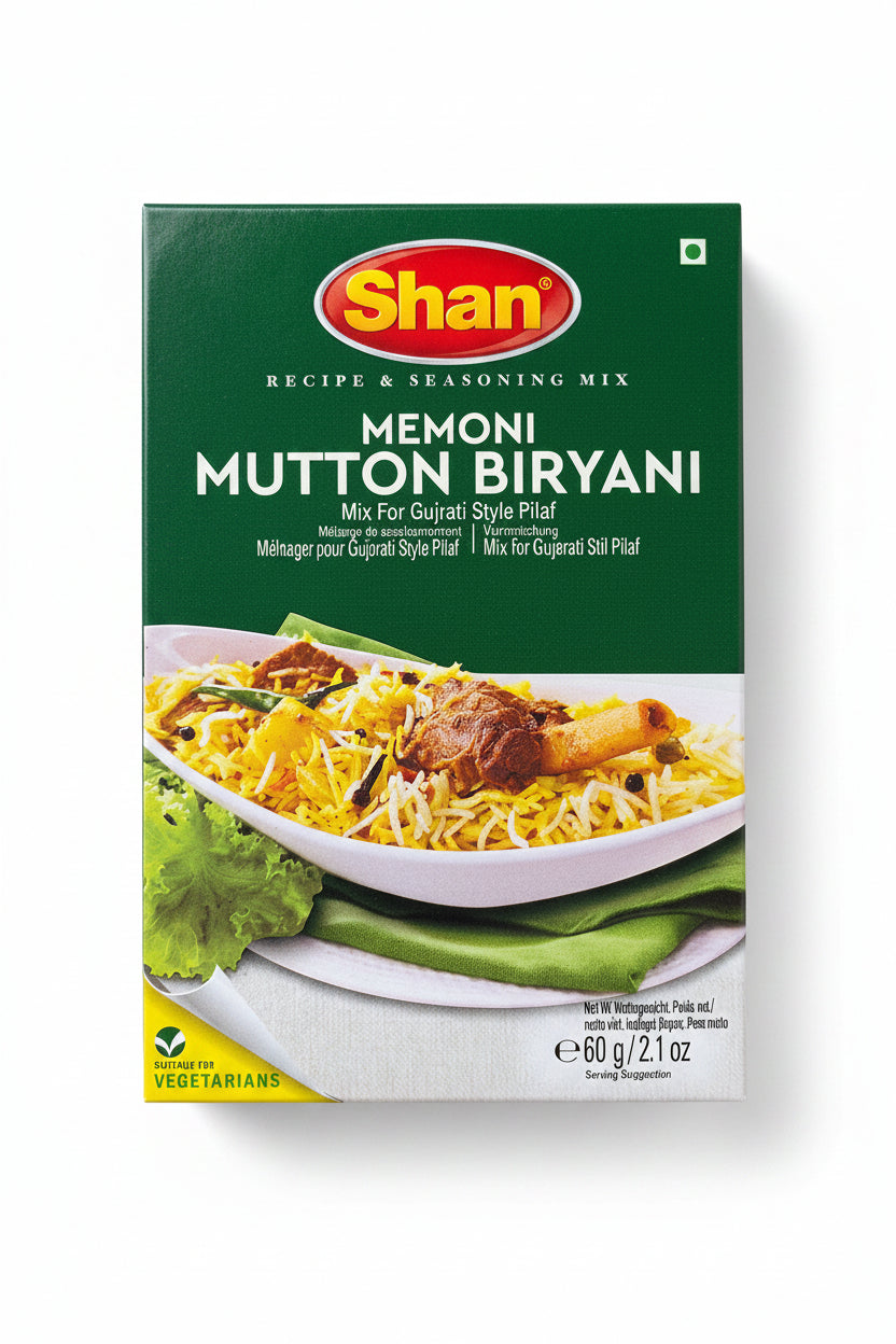 Shan Spice Memoni Mutton Biryani 60g Mix & Match 2 For £2.50