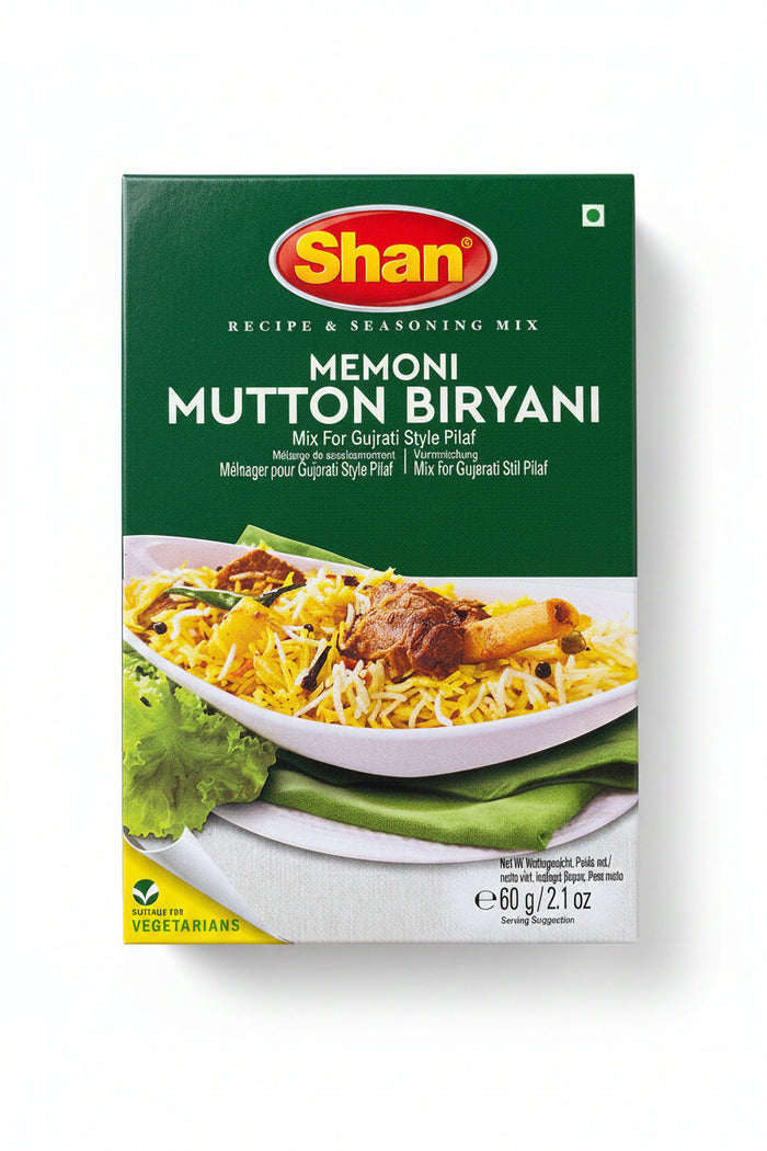 Shan Spice Memoni Mutton Biryani 60g Mix & Match 2 For £2.50