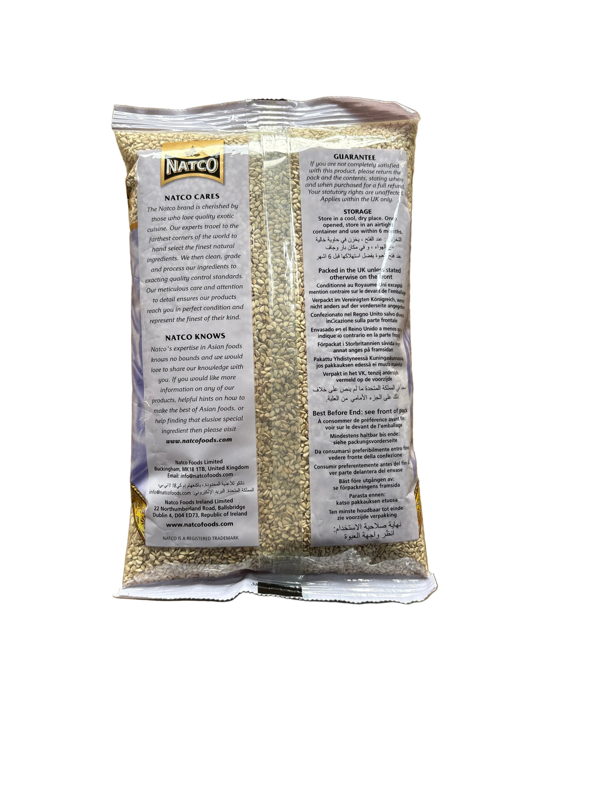 Natco Sesame Seeds Natural 400g