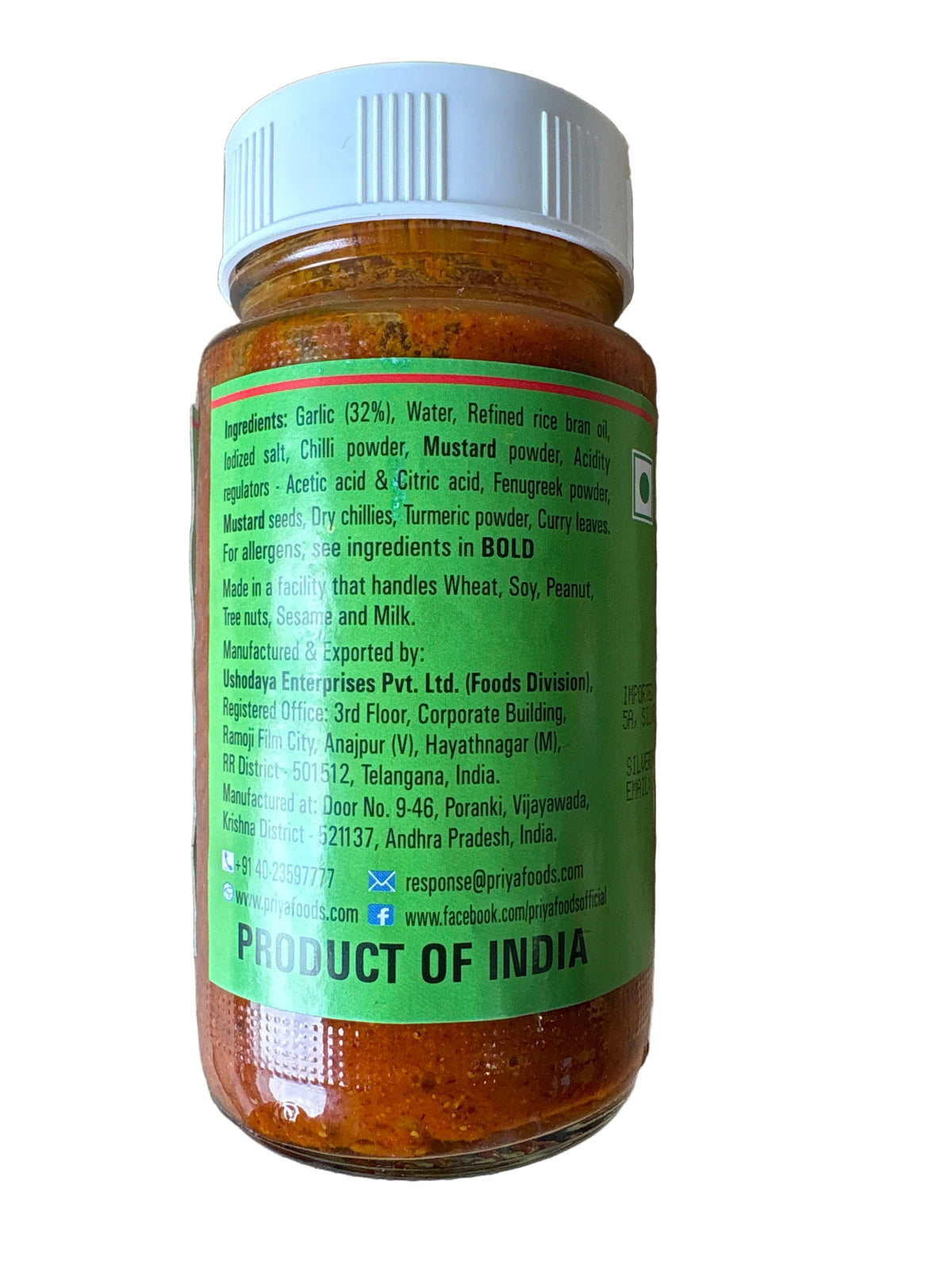 Priya Pickle Garlic 300g