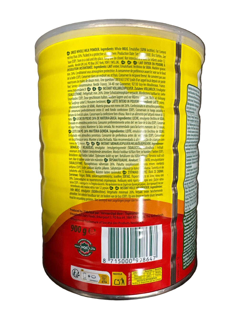 Nestle Nido Full Cream Milk Powder 900g