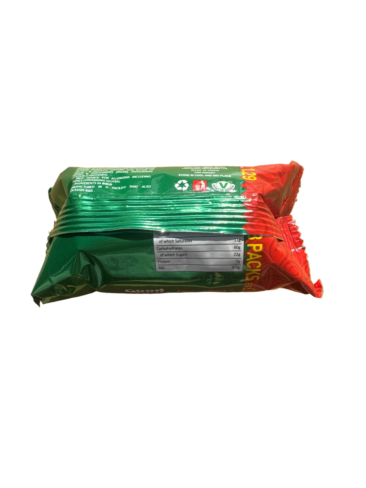 Britannia Good Day Pistachio Almond Cookies 72g PM 3 For £1.29