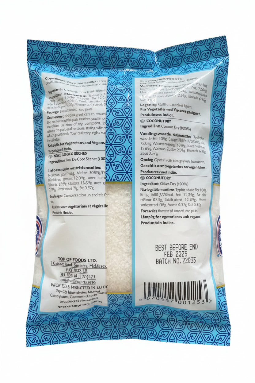 Top Op Coconut Half Dry Copra 2 Pc