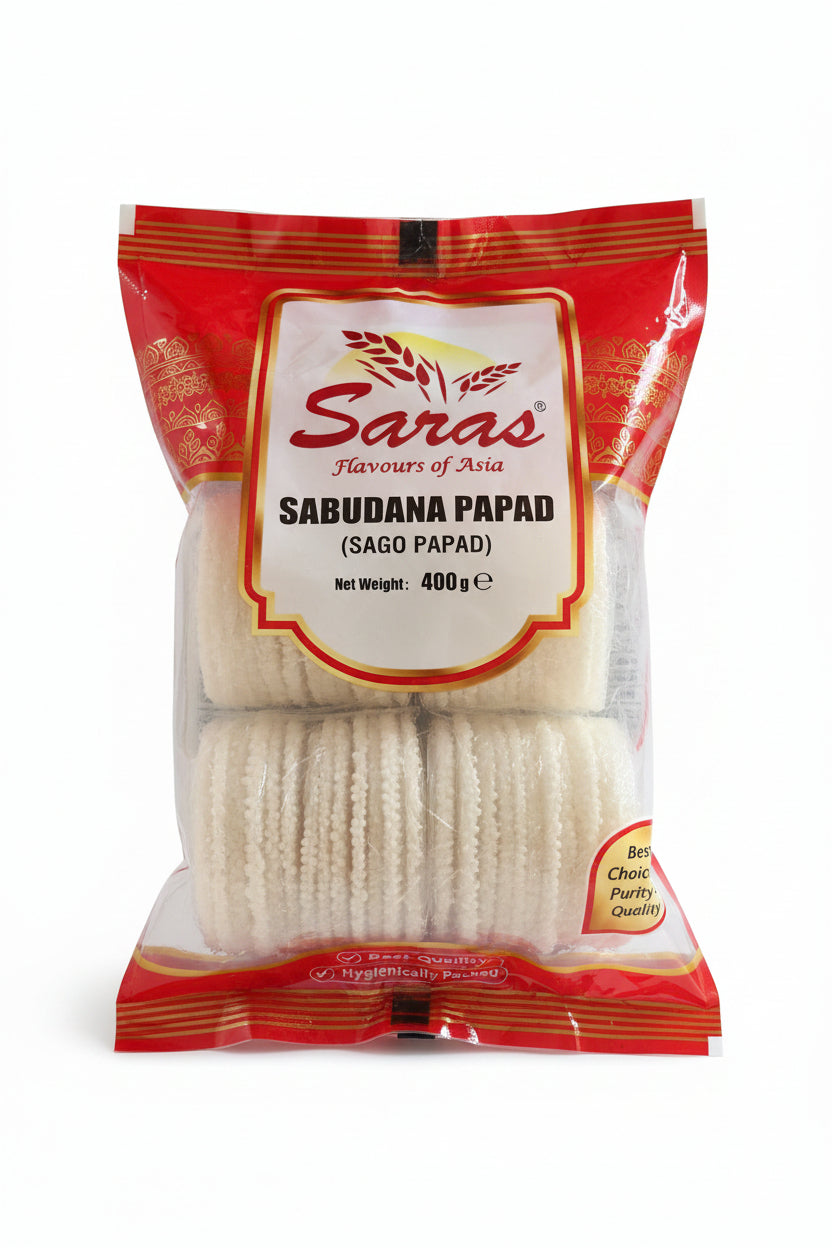 Saras Sabudana Papad 400g