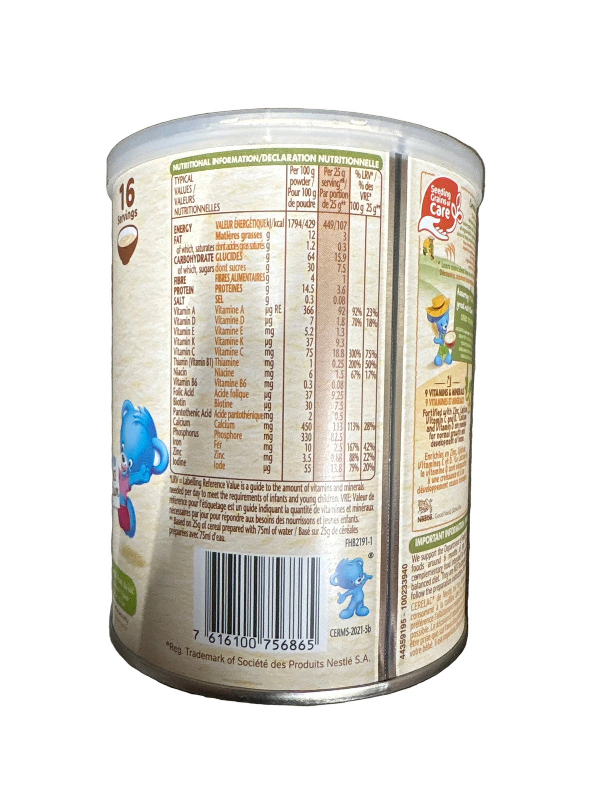 Nestle Cerelac Wheat & Honey 400g