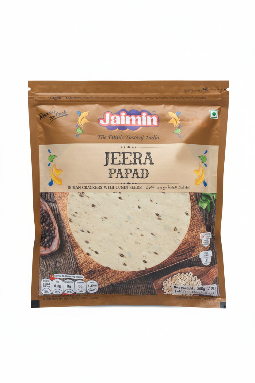 Jaimin Jeera Papad 200g
