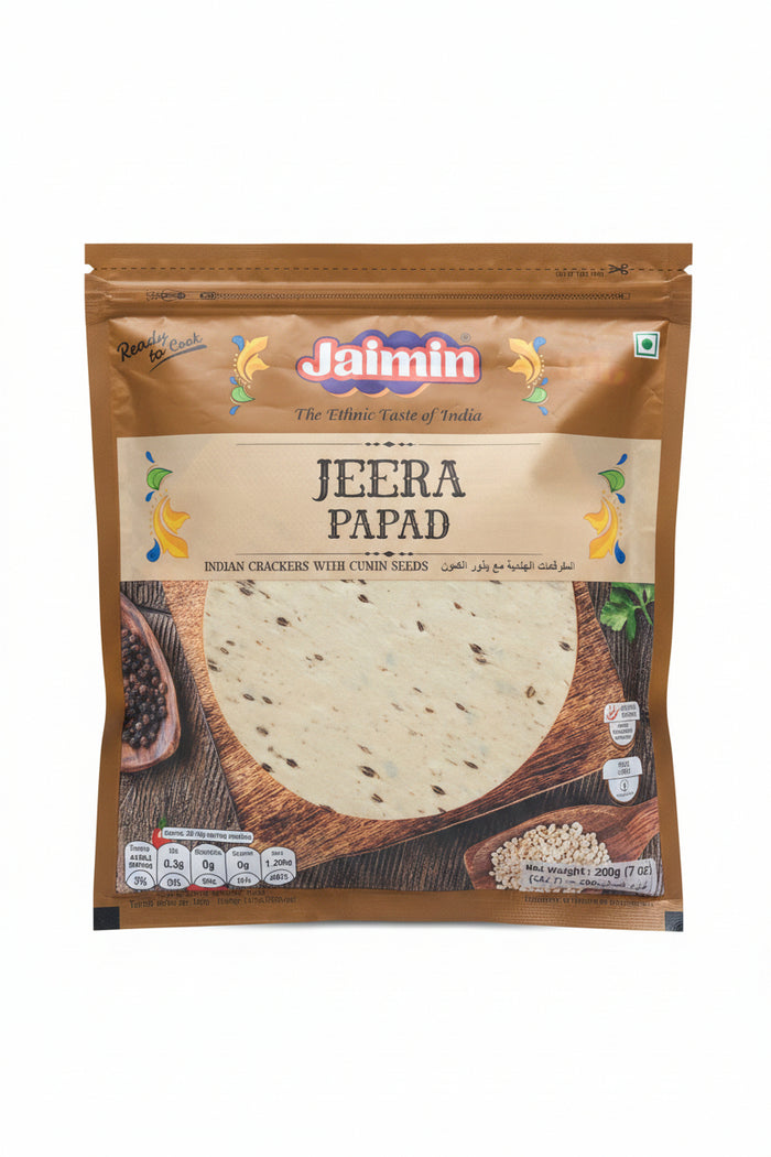 Jaimin Jeera Papad 200g