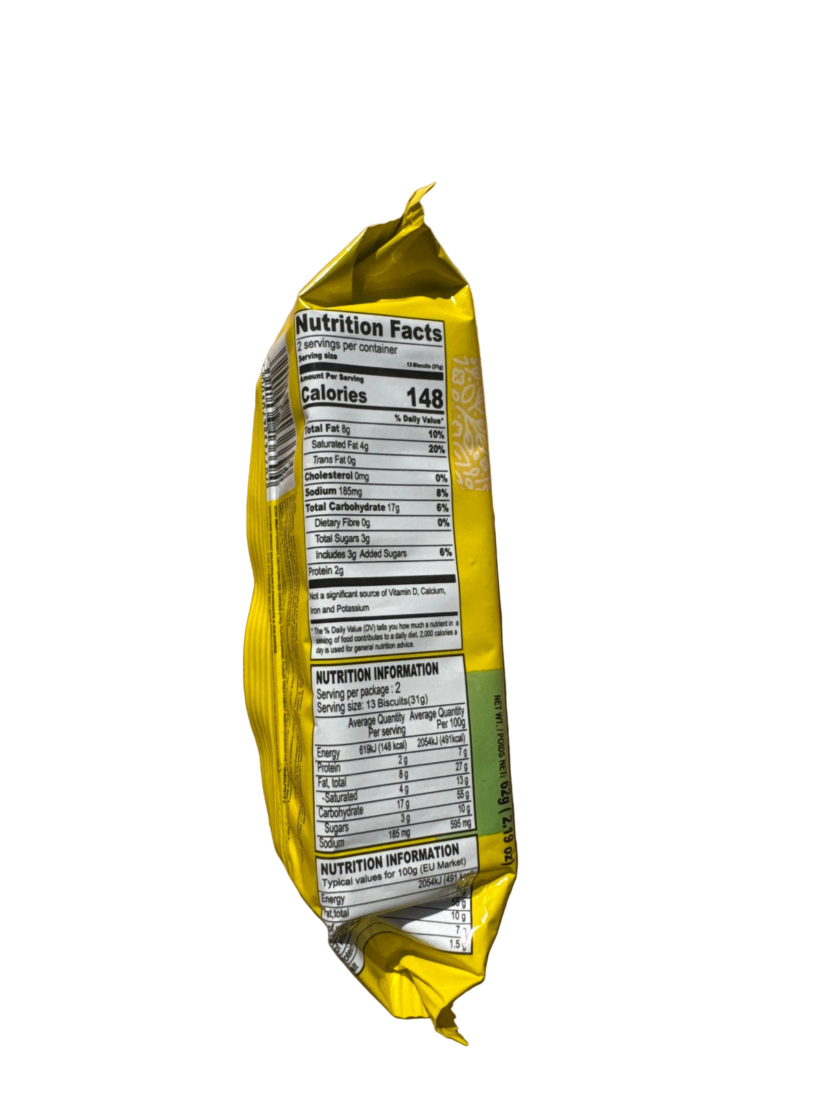 Britannia 50 50 Maska Chaska Crackers 62g