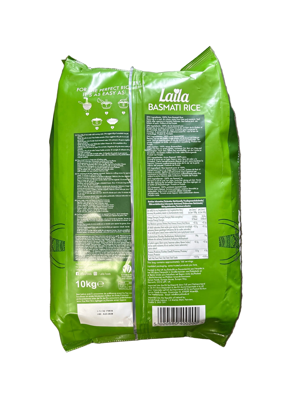 Laila Basmati Rice 10kg