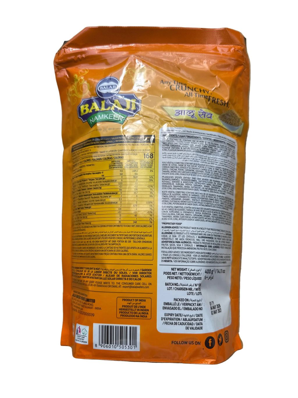 Balaji Aloo Sev 400g