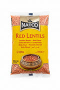 Natco Red Lentils Masoor Dal 500g