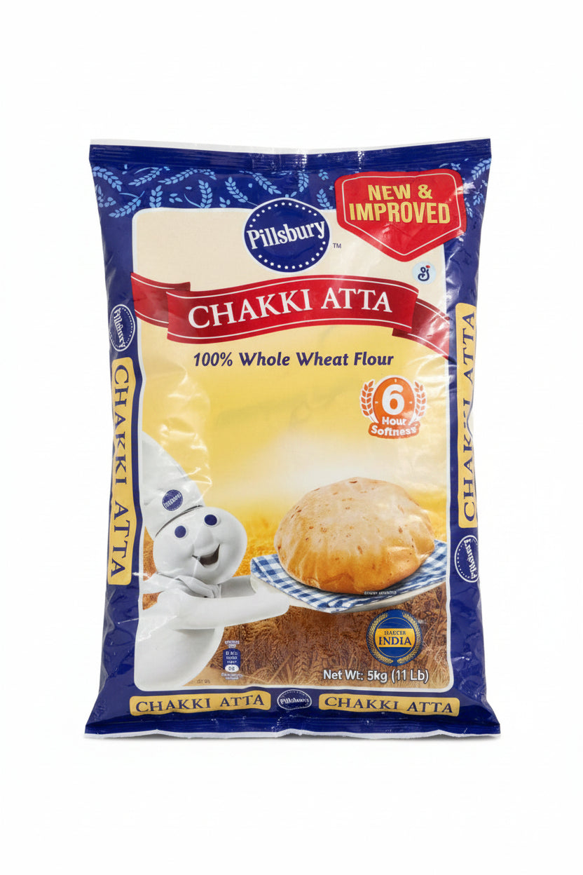 Pillsbury Chakki Whole Wheat Flour 5kg