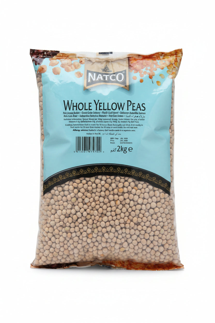 Natco Whole Yellow Peas 2kg
