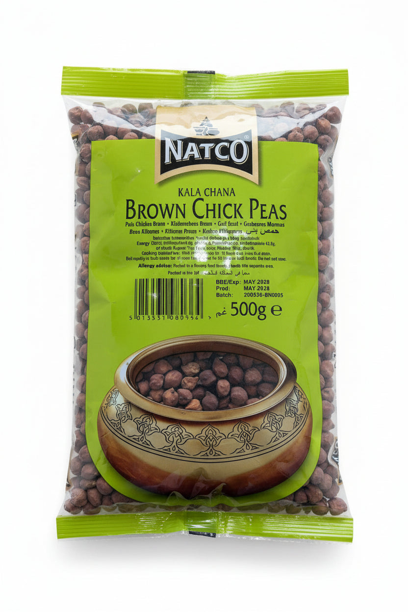 Natco Brown Chick Peas Kala Chana 500g