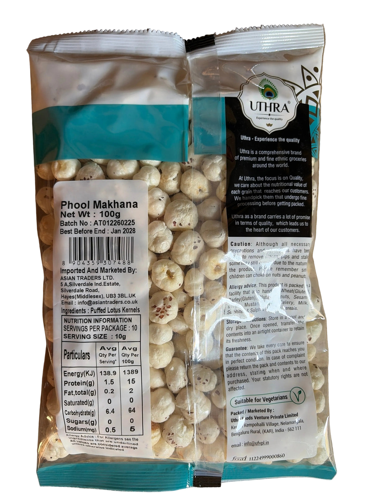 Uthra Makhana Phool 100g