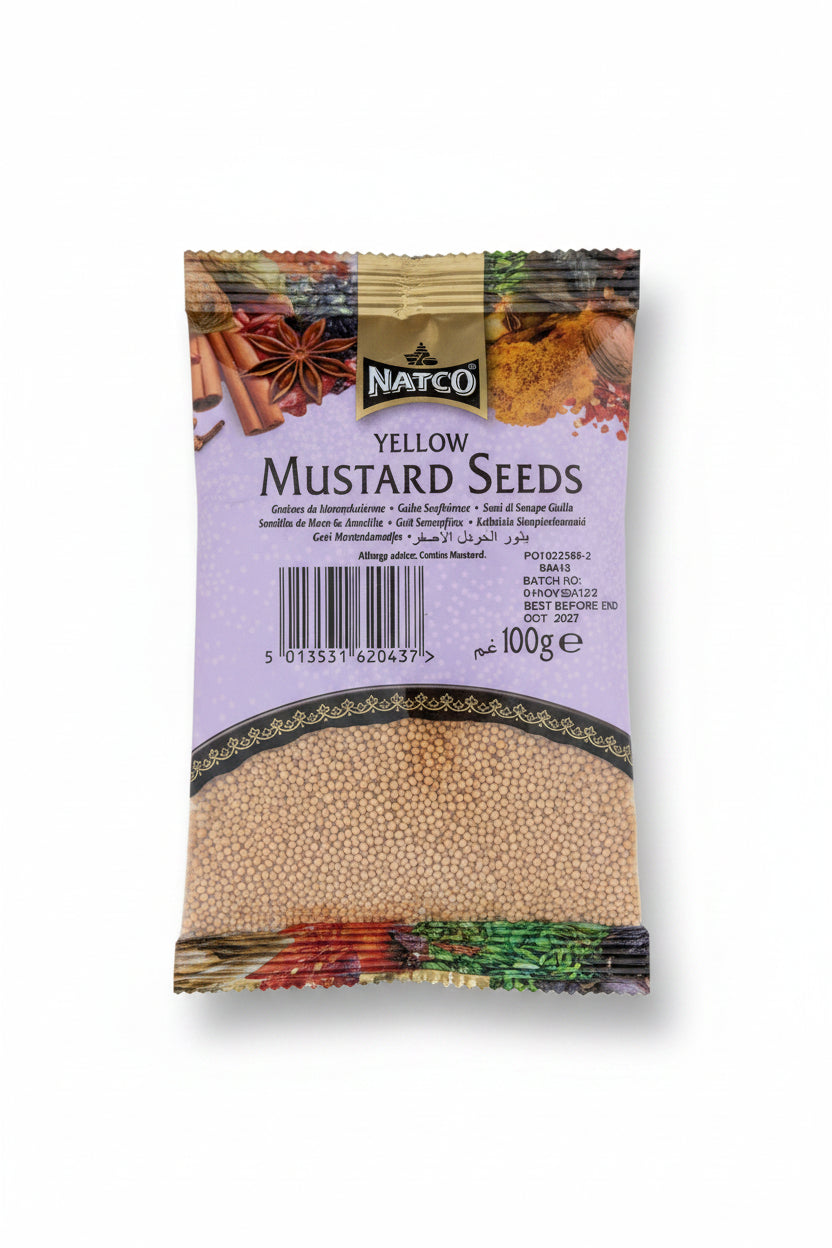 Natco Yellow Mustard Seeds 100g