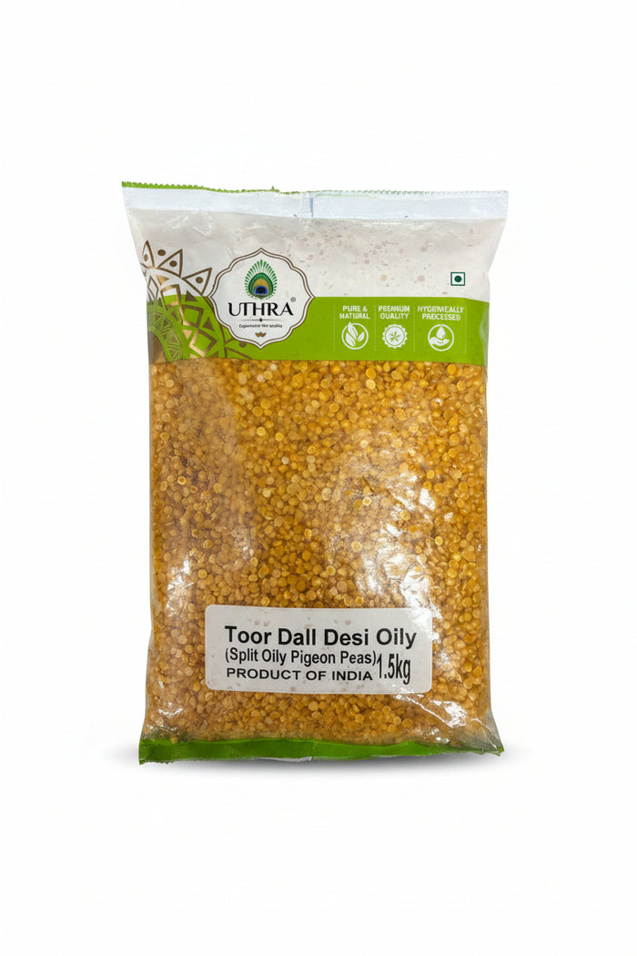 Uthra Toor Dall Desi Oily 1.5kg