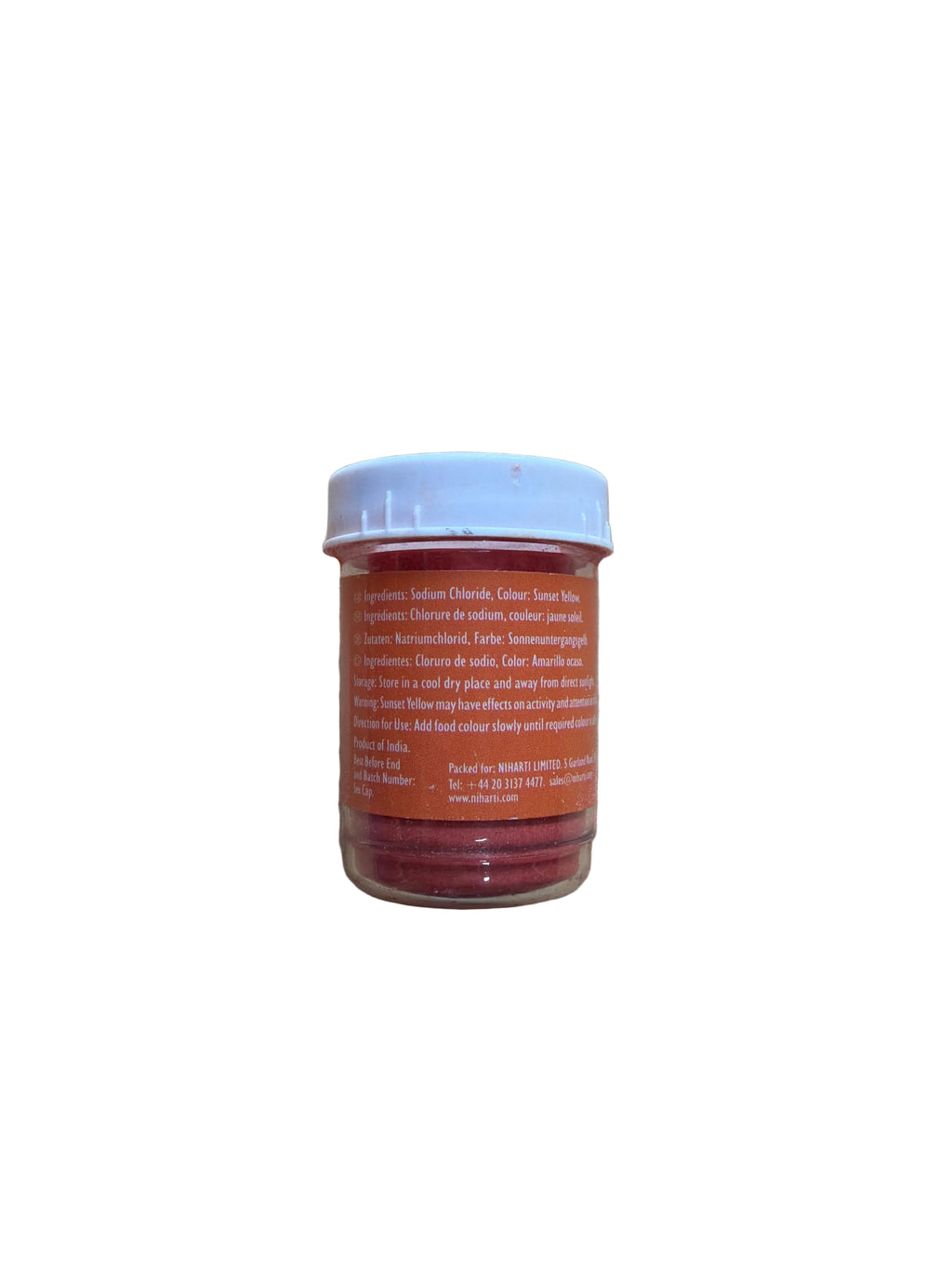 Niharti Food Colour Orange 25g