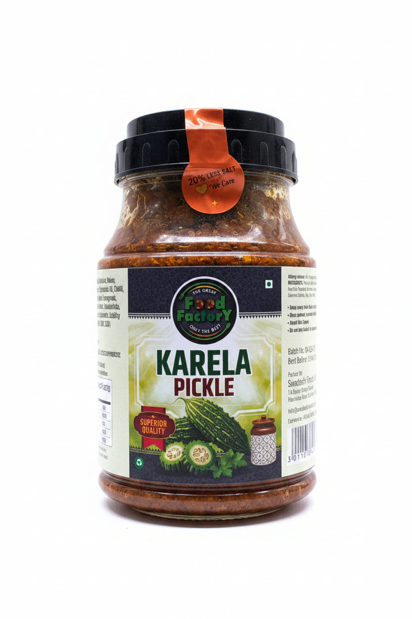 Food Factory Karela Pickle Bitter Gourd 900g