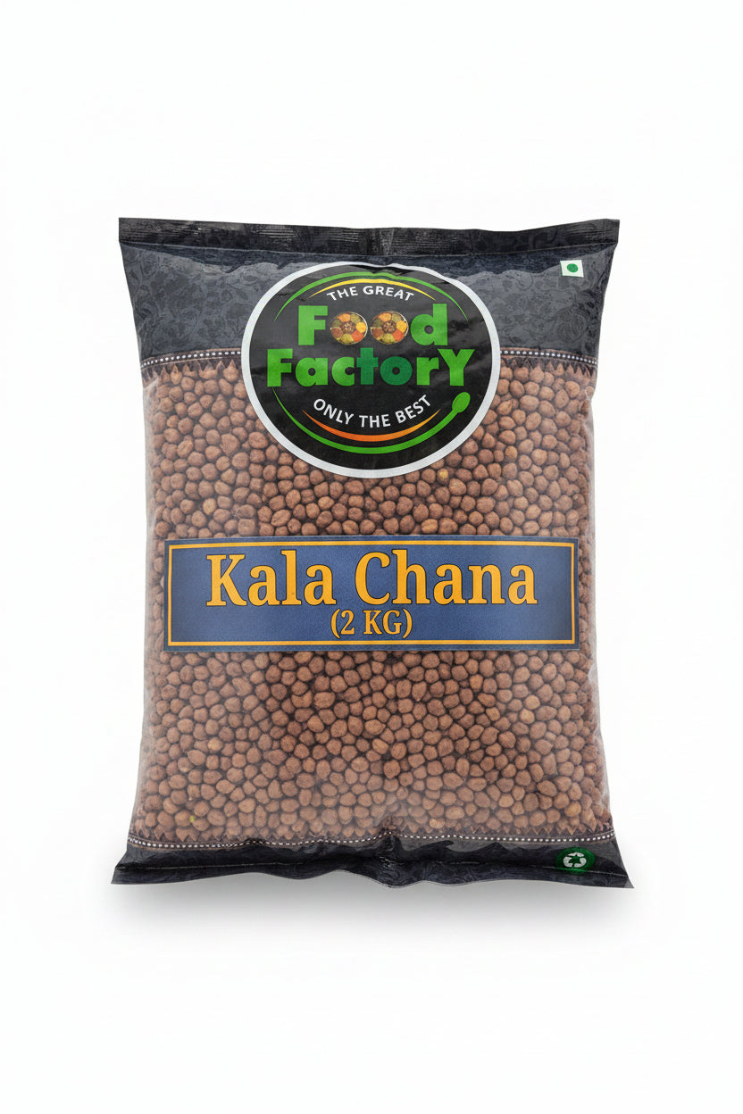 Food Factory Brown Chick Peas Kala Chana Desi 2kg