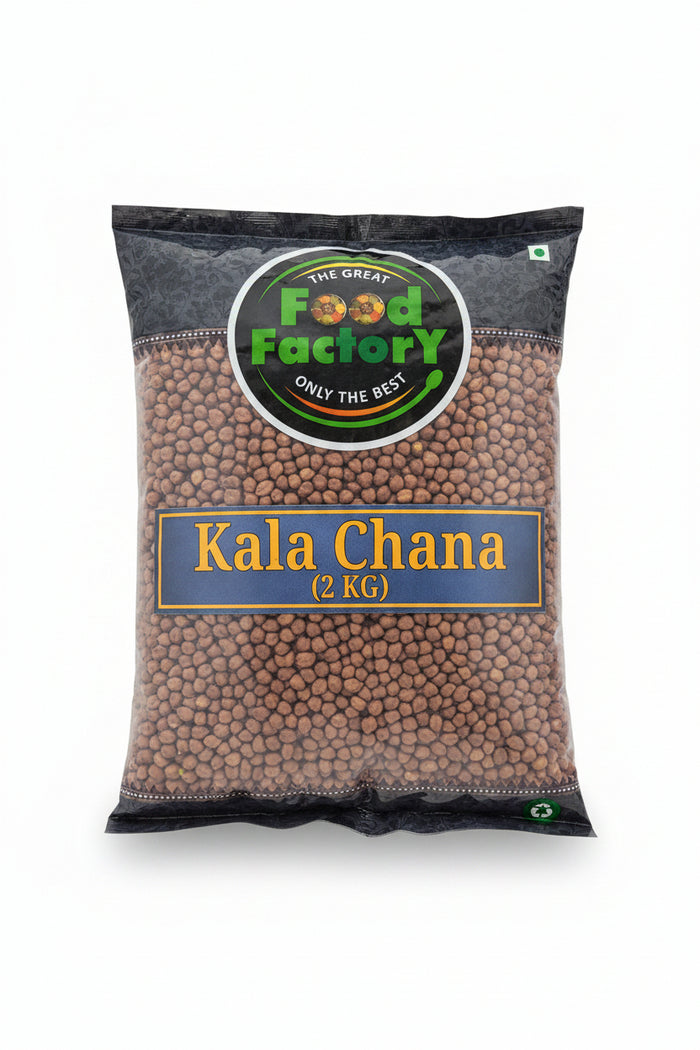 Food Factory Brown Chick Peas Kala Chana Desi 2kg
