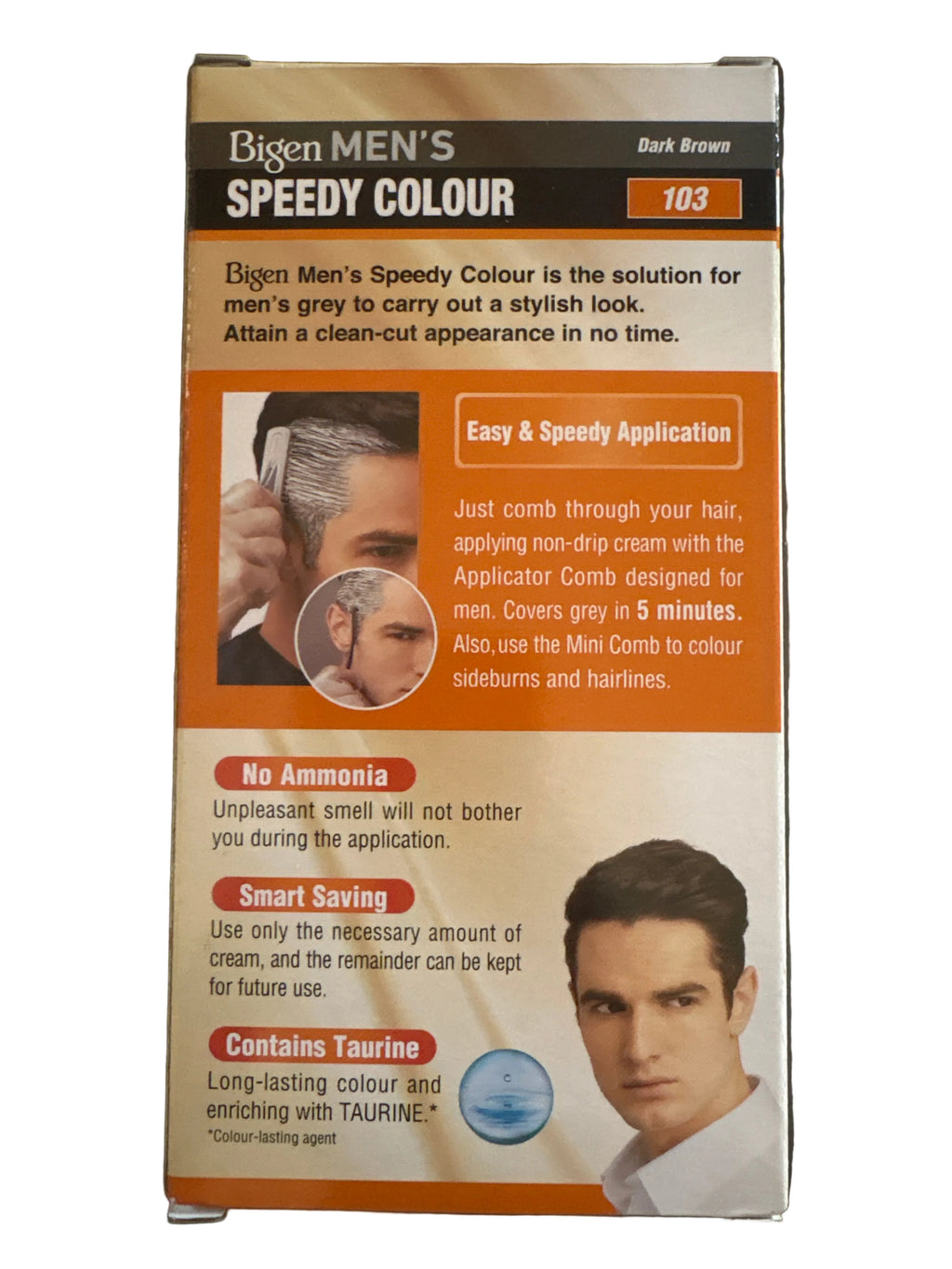 Bigen Mens Hair Colour Dark Brown 103