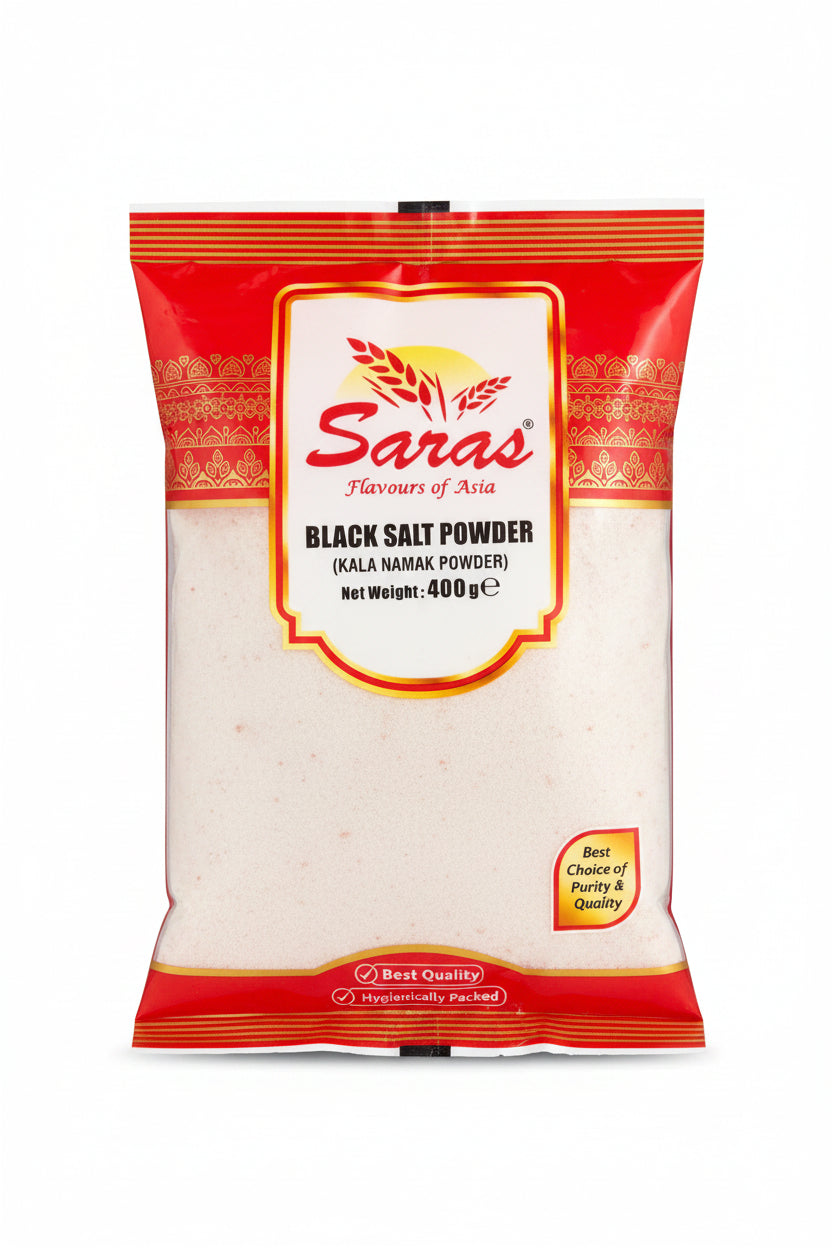 Saras Salt Black Powder 400g