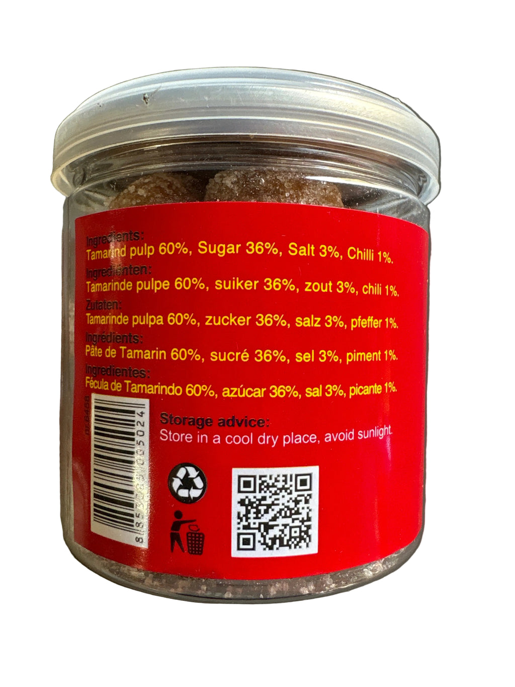 XO Tamarind With Sugar & Chilli 110g