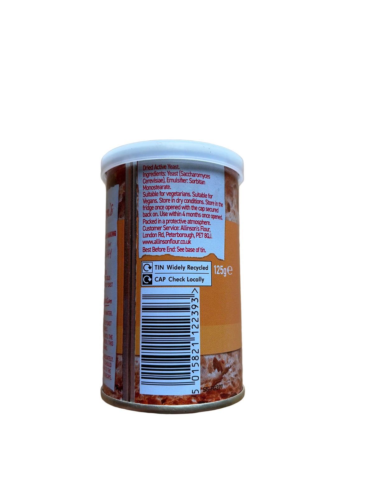 Allinson Dried Yeast 125g