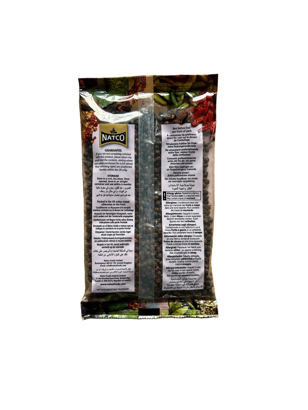 Natco Whole Black Pepper 100g
