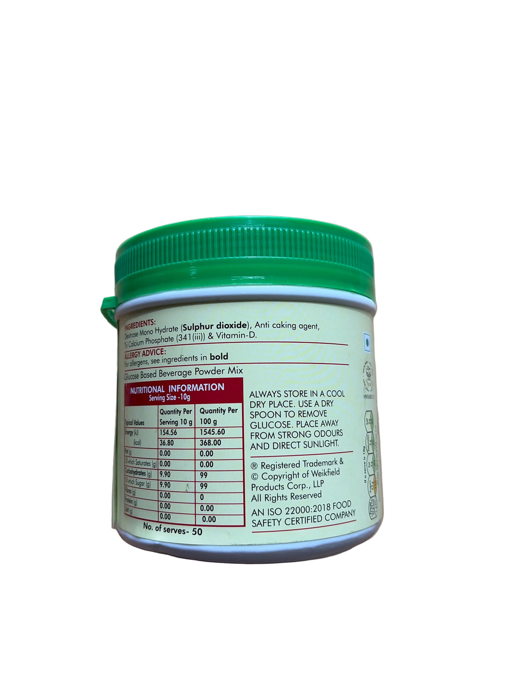 Weikfield Glucose D Powder 500g