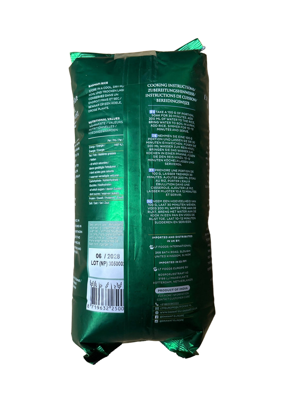 Daawat Extra Long Basmati Rice 1kg