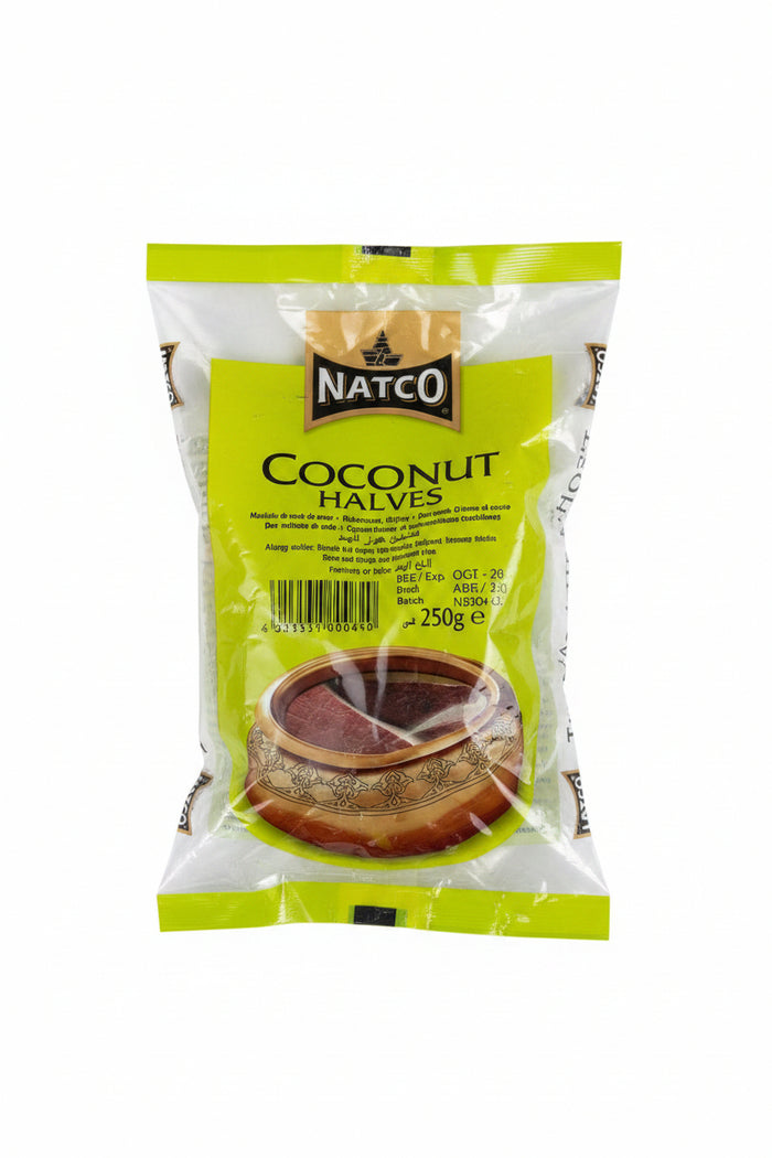 Natco Coconut Halves Copra 250g
