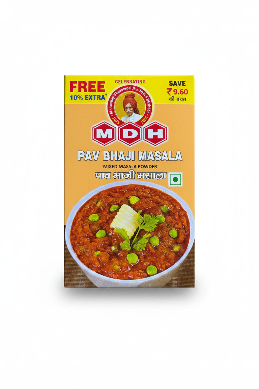 MDH Spice Pav Bhaji Masala 110g Mix & Match 2 For £3.50