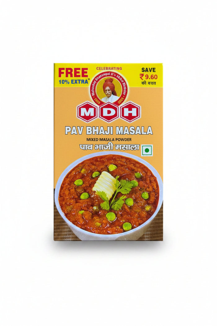 MDH Spice Pav Bhaji Masala 110g Mix & Match 2 For £3.50