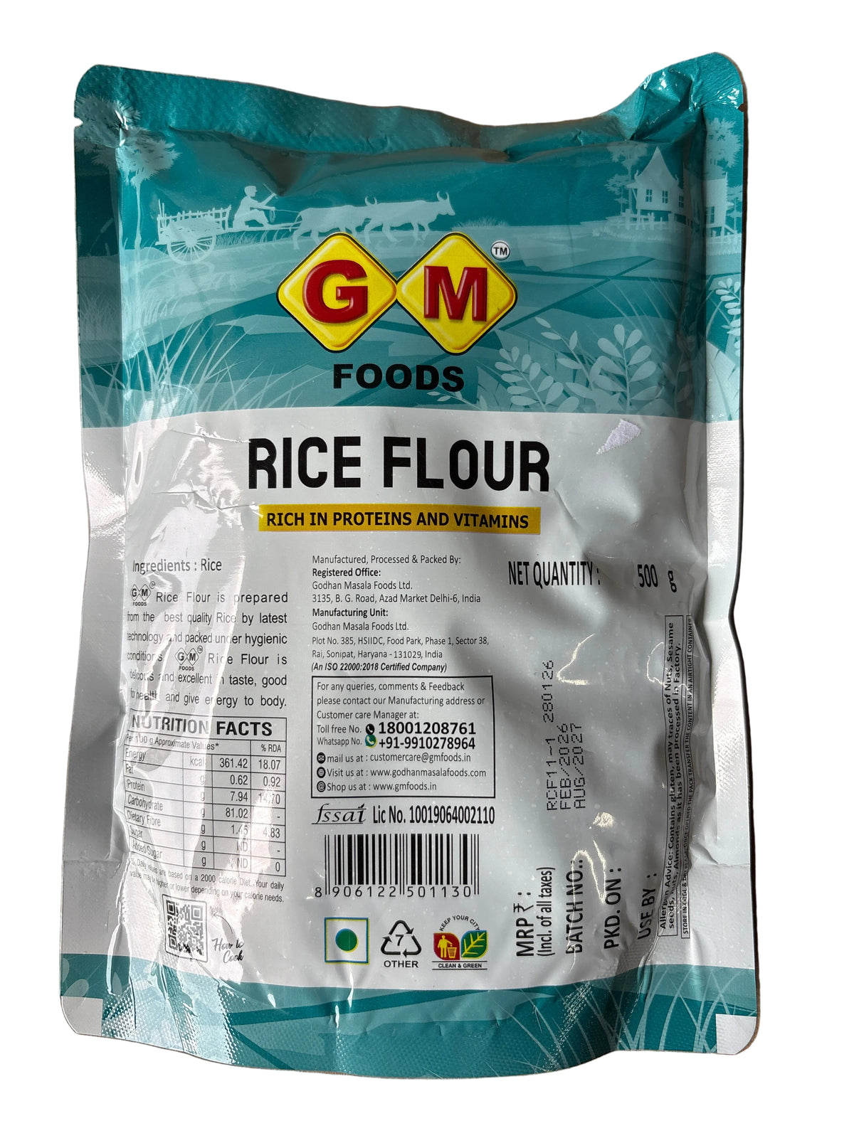 GM Foods Rice Flour 500g