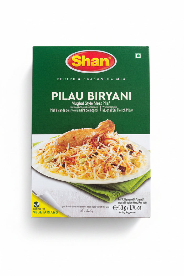 Shan Spice Pilau Biryani 50g Mix & Match 2 For £2.50