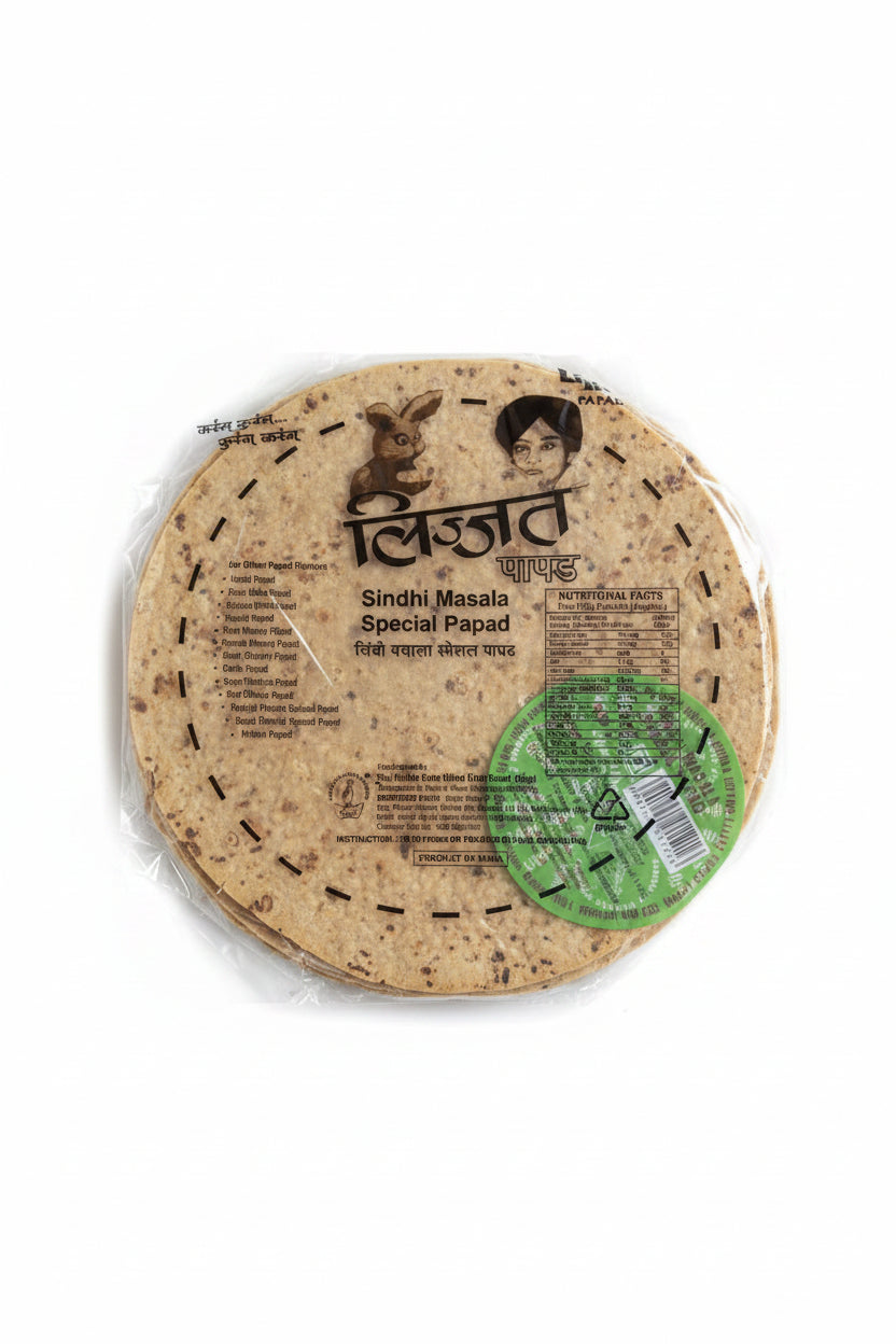 Lijjat Papad Sindhi Masala 200g