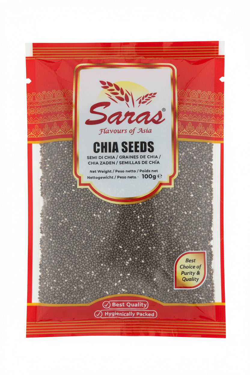 Saras Chia Seeds 100g