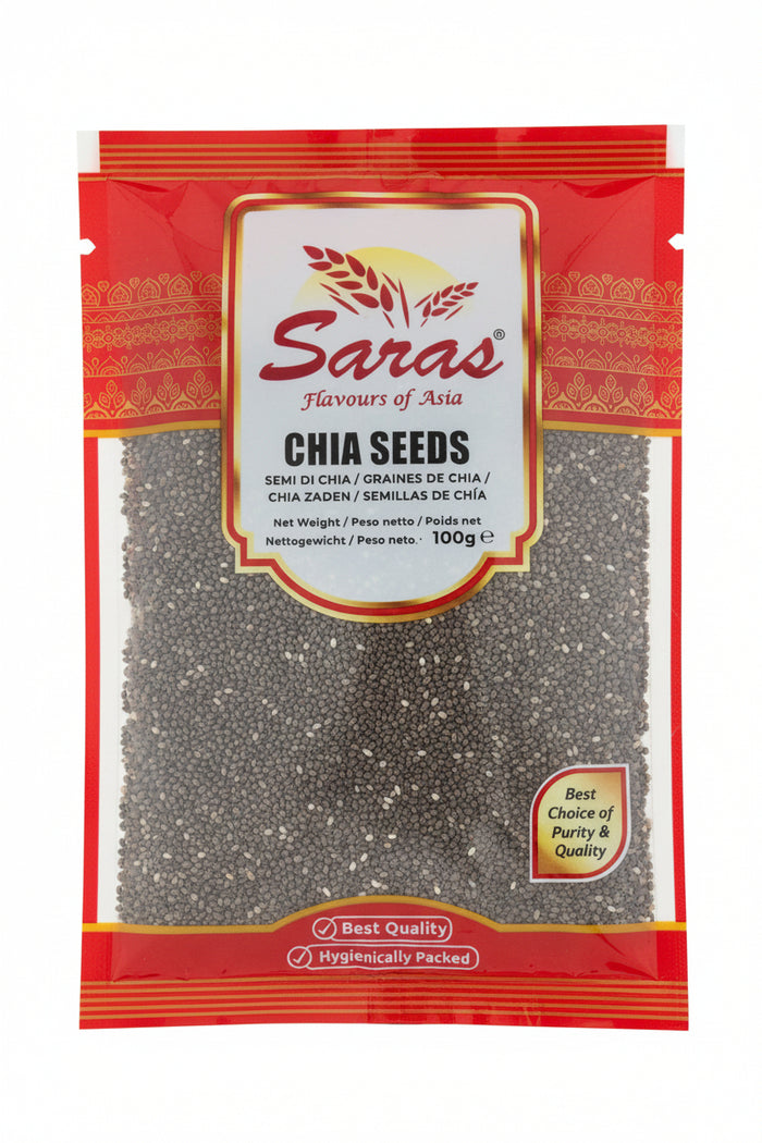 Saras Chia Seeds 100g