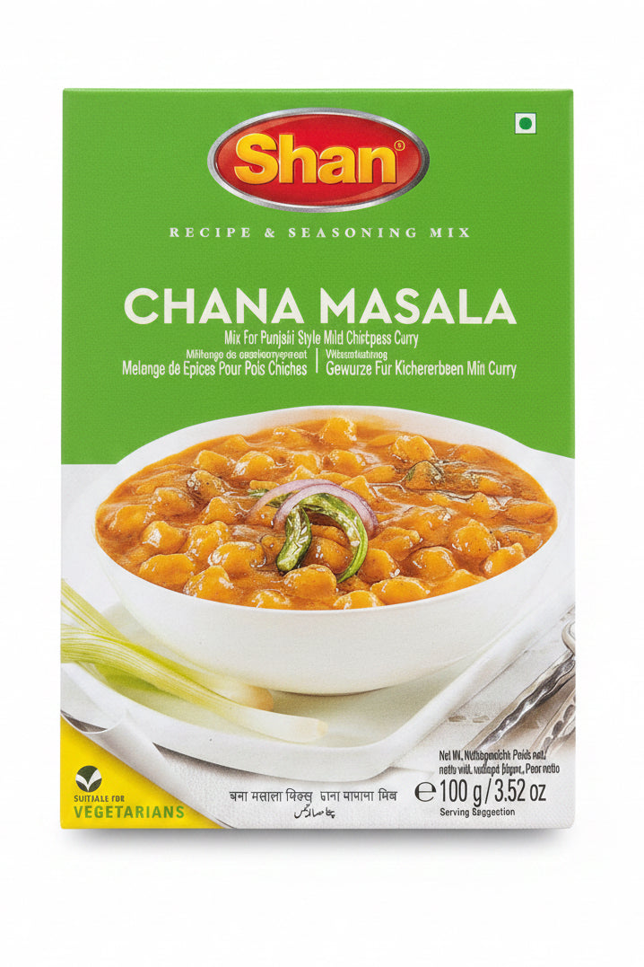 Shan Spice Chana Masala 100g Mix & Match 2 For £2.50