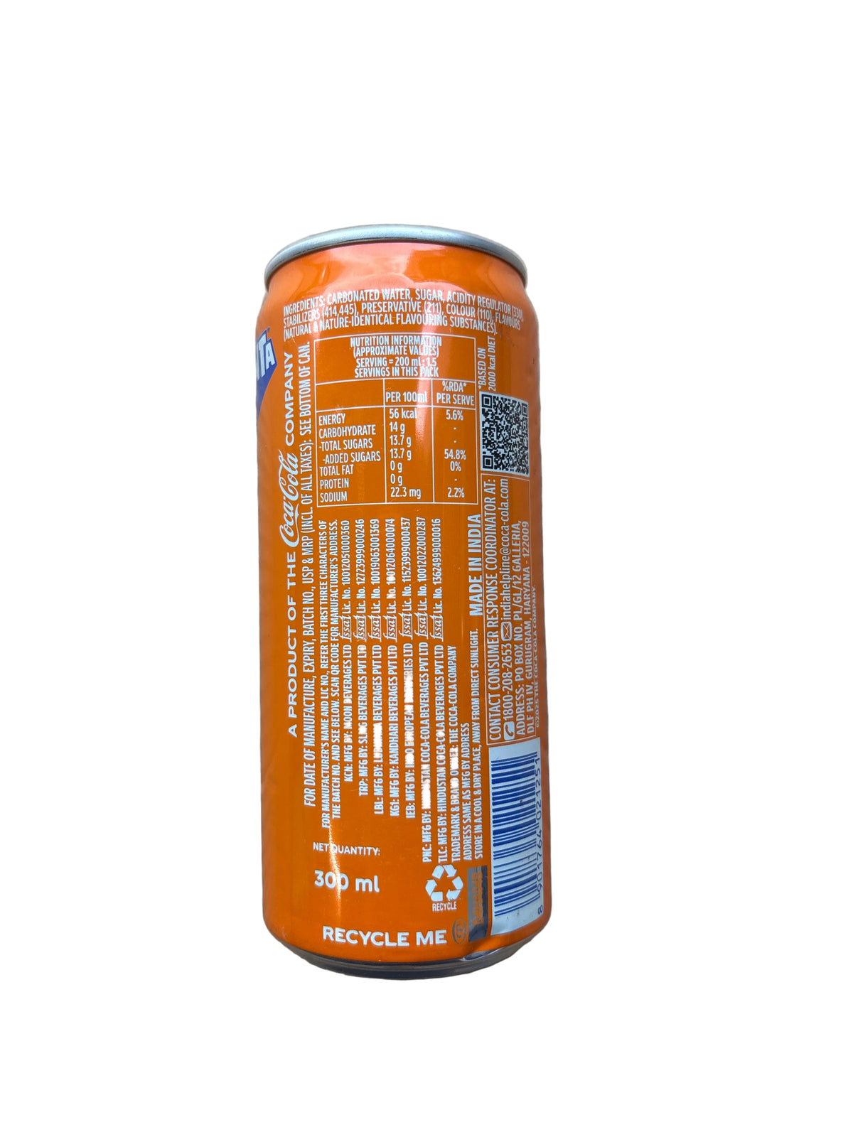 Fanta Orange Desi 300ml Mix & Match 2 For £1.80