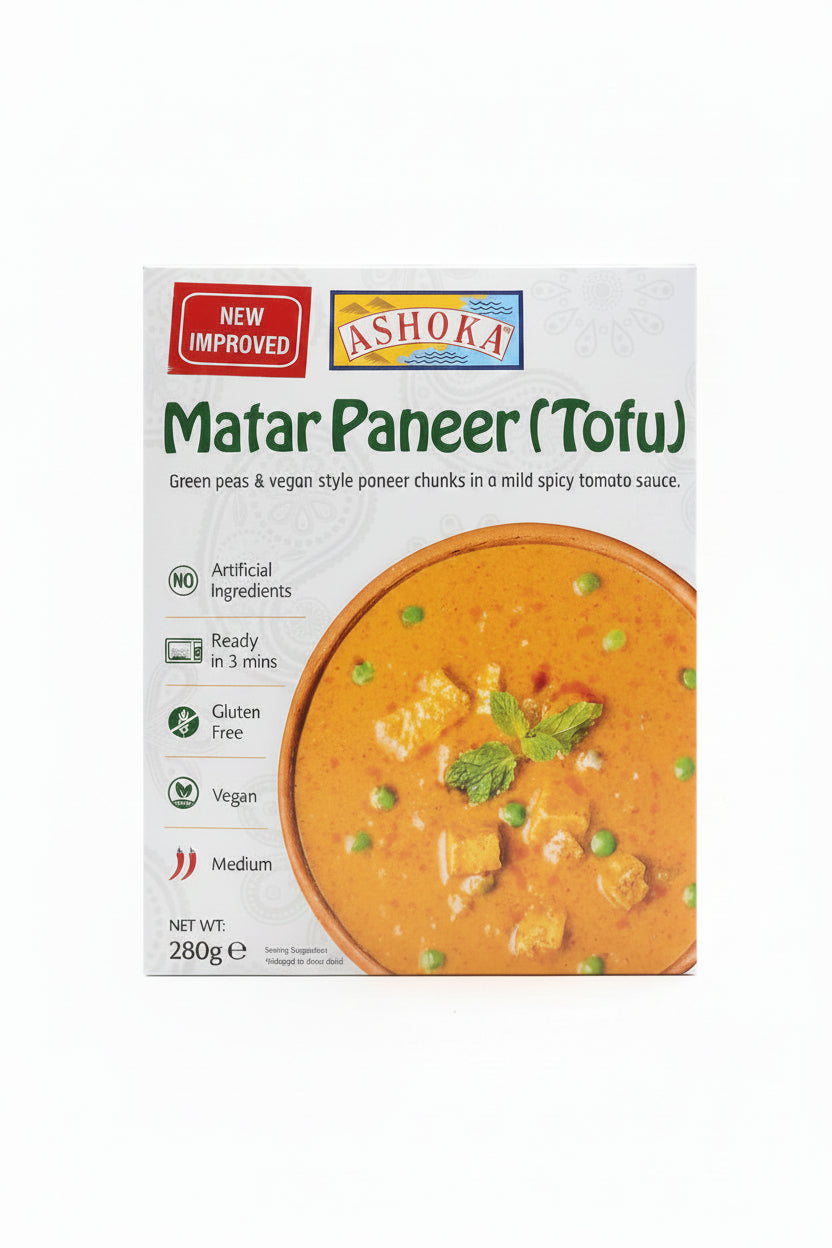 Ashoka Ready Meals Matar Paneer Tofu 280g