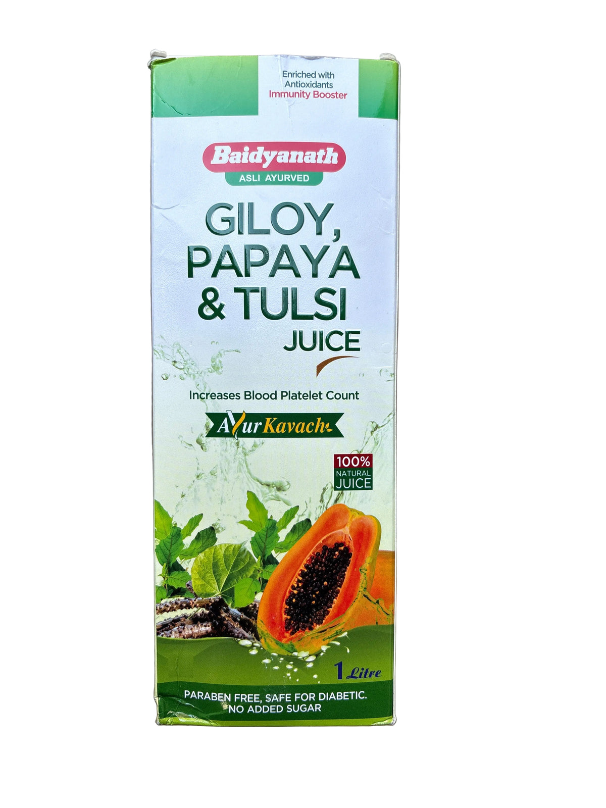 Baidyanath Juice Giloy Papay & Tulsi 1L